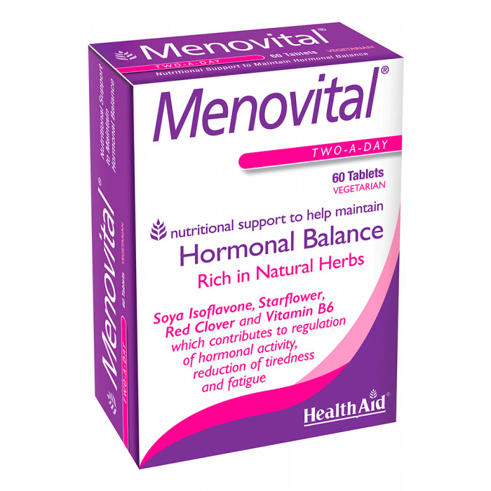 Thực Phẩm Chức Năng Healthaid Meno VitalL, tăng cường chức năng sinh lý nữ, cân bằng hormon nội tiết, làm đẹp da, chống lão hóa