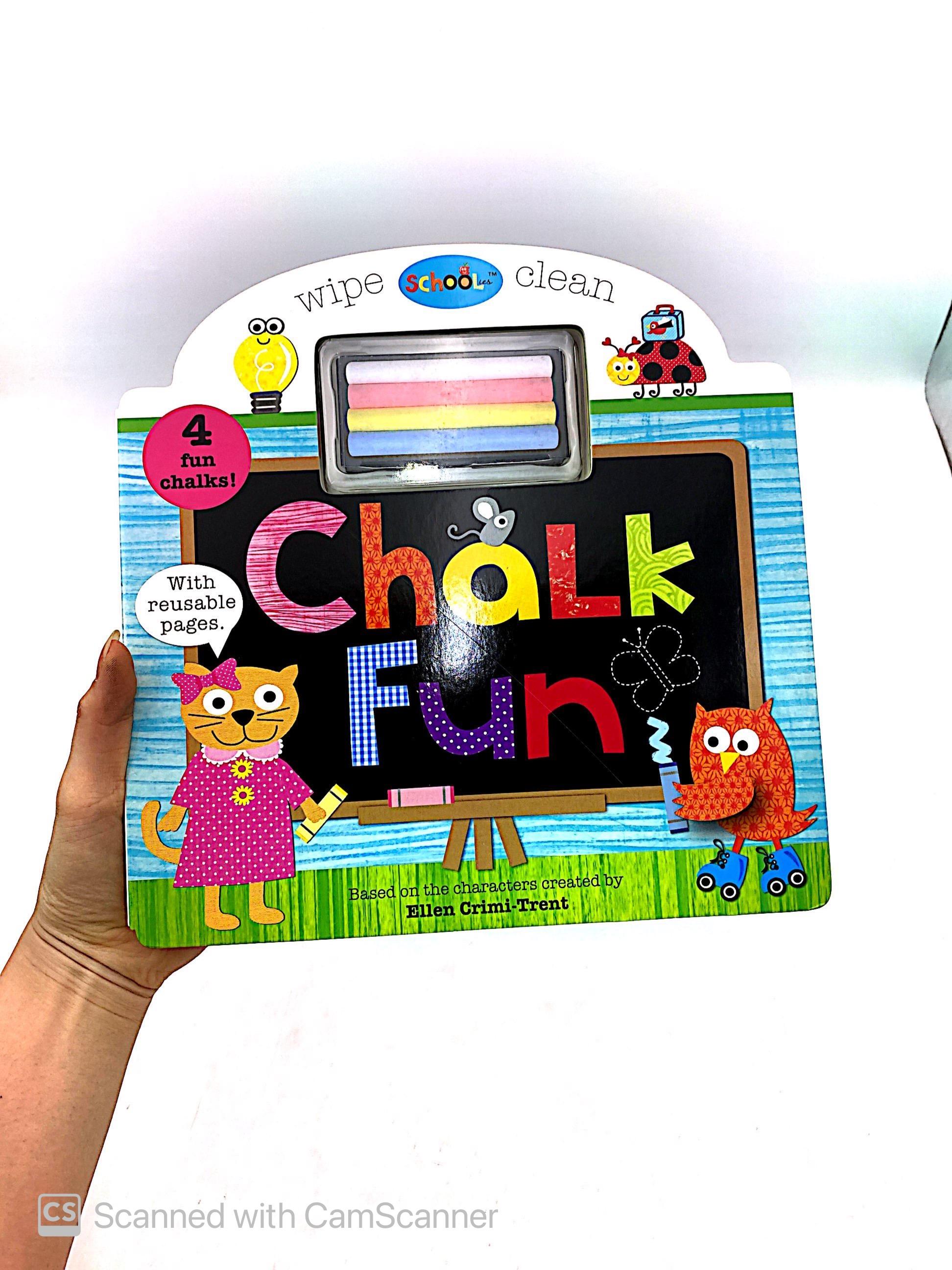 Schoolies Board Books Chalk Fun