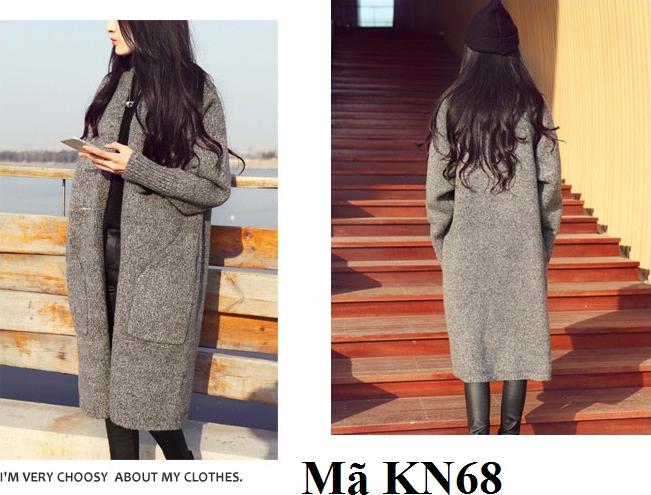 Hình ảnh Áo Khoác Len Cardigan Nữ KN68 KN69