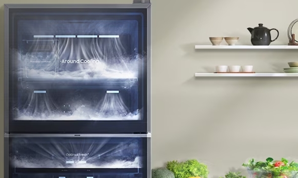 Tủ lạnh Samsung Inverter RT35CG5424B1SV - Hệ thống làm lạnh vòm All around Cooling