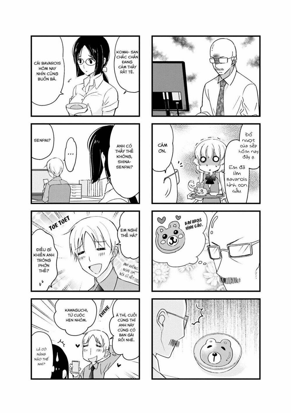 senpai nhỏ nhắn của tôi rất dễ thương chapter 15 6