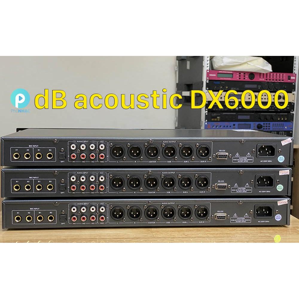 Vang số DX6000 dB acoustic Chip 21489, Cổng Quang, 2EQ - Hàng chính hãng