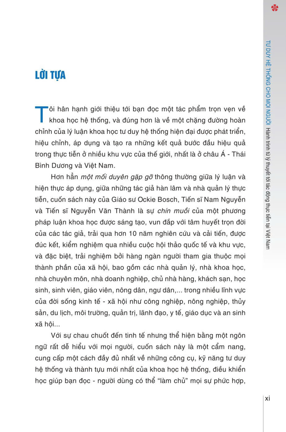 Tư Duy Hệ Thống Cho Mọi Người Hành Trình Từ Lý Thuyết Tới Tác Động Thực Tiễn Tại Việt Nam