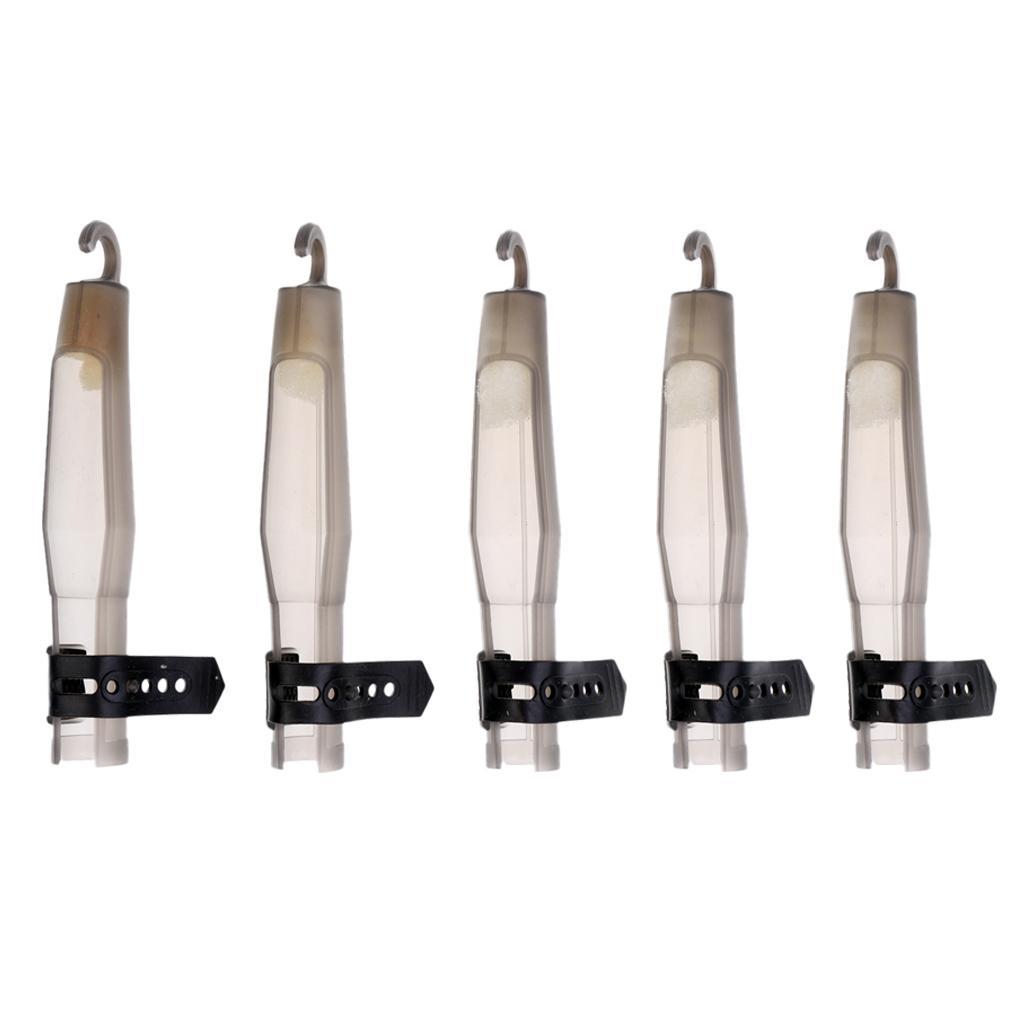 5Pcs Fishing Rod Tip Protector Fishing Rod Head Cover Sleeves Fishing Tackle