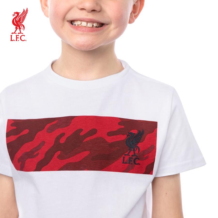 Áo thun tay ngắn thể thao trẻ em Lfc Int Jnr Camo - A15743