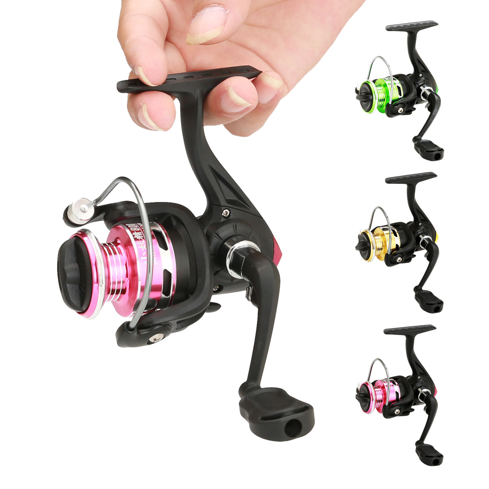 Máy câu cá Reel 5.2: 1,được gia công CNC góp phần mang lại độ bền lâu dài, Tay cầm có thể thu gọn