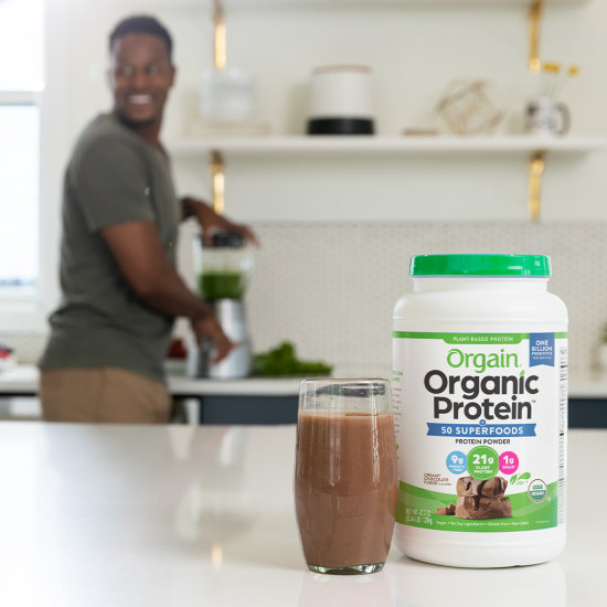 Date 11/26  Bột đạm thực vật và protein hữu cơ Orgain Mỹ Vị Chocolate 1224g - Organic Protein