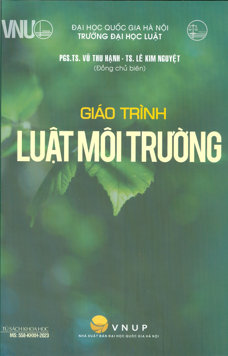 Giáo Trình Luật Môi Trường - ảnh 2