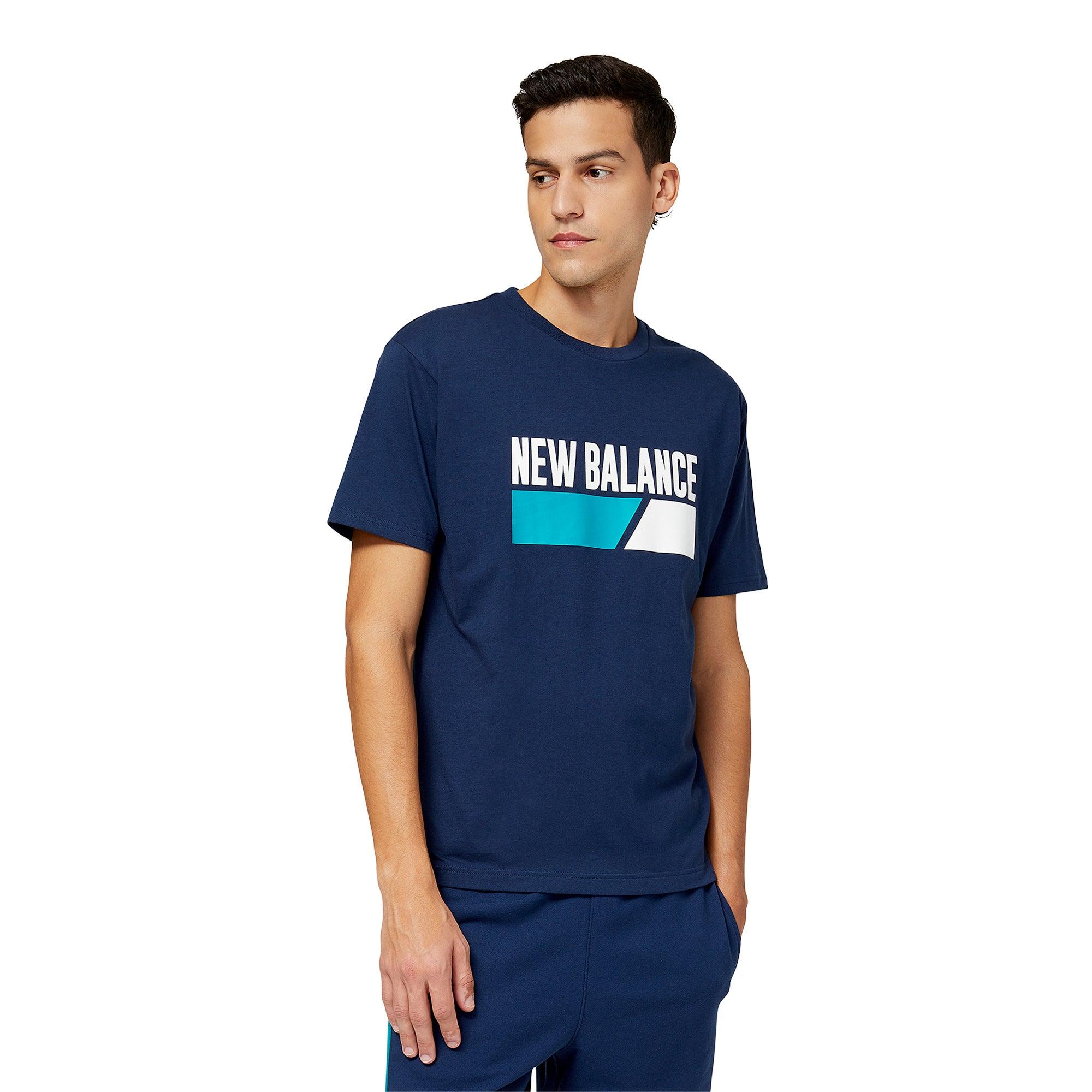 Áo thun thời trang nam New Balance LIFESTYLE T-SHIRT M TEAMTEAL - MT23901TMT (form quốc tế)