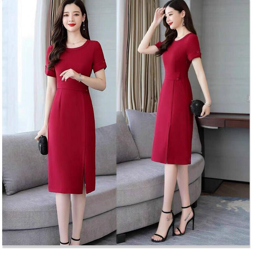 ĐẦM COTTON LỤA DÁNG SUÔNG MÁT LẠNH