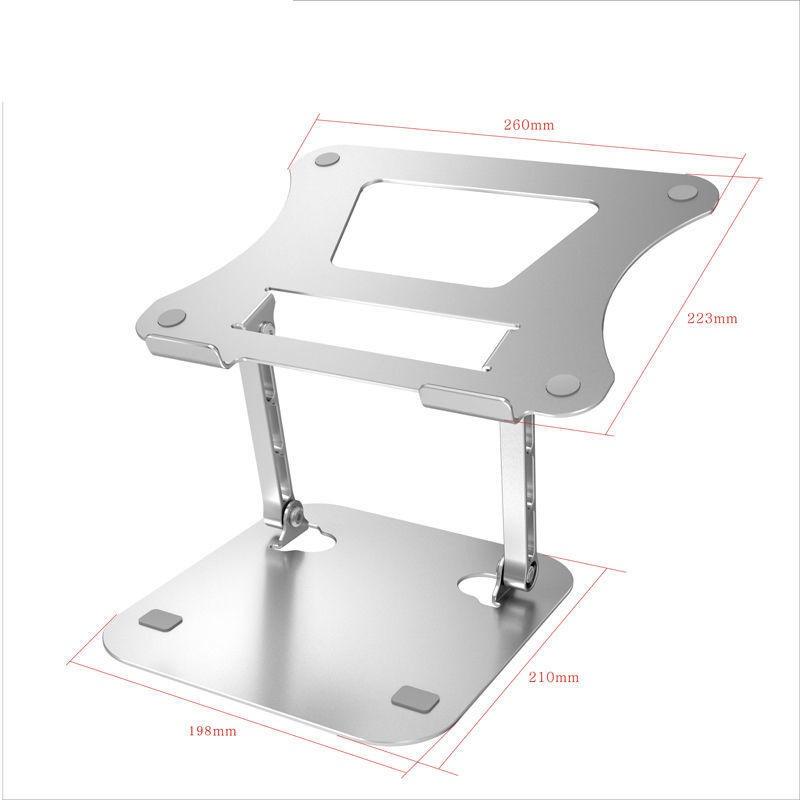 LS515 - Giá đỡ laptop bằng nhôm kiêm đế tản nhiệt nâng  Laptop điều chỉnh góc nghiêng độ cao