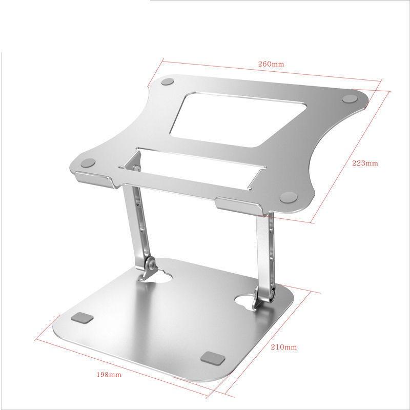 LS515 Giá đỡ máy tính laptop macbook kiêm đế tản nhiệt nâng điều chỉnh độ cao cho máy 11 inch - 17 inch.