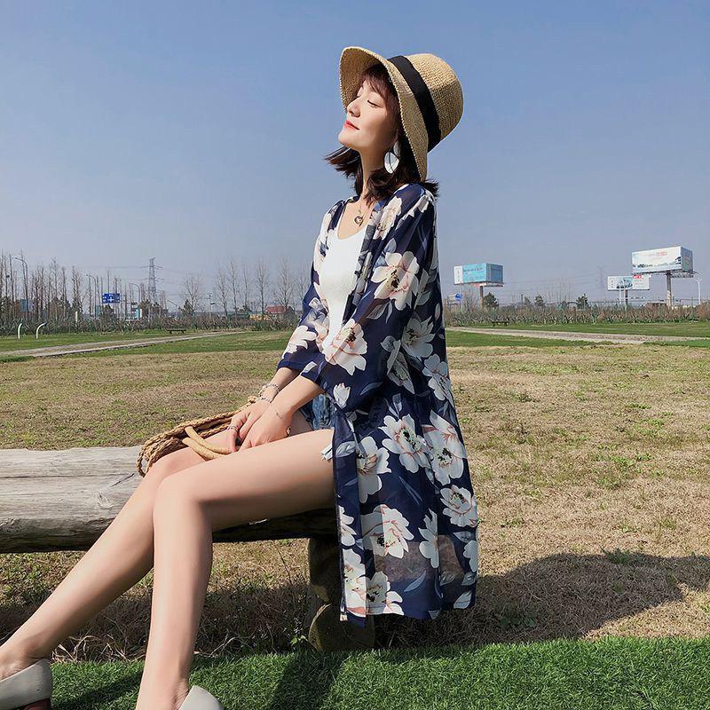 Áo khoác cardigan chiffon nữ chống nắng