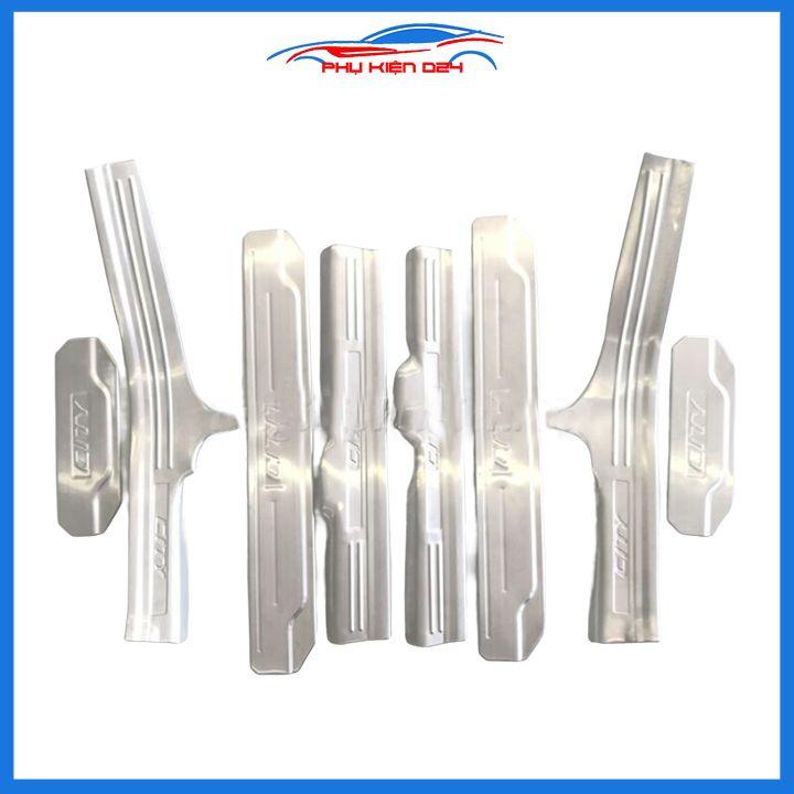 Bộ ốp bậc cửa trong ngoài nẹp bước chân City 2015-2016-2017-2018-2019-2020 Inox chống trầy trang trí xe