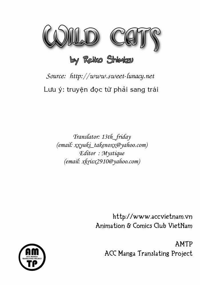 wild cats chapter 1 4