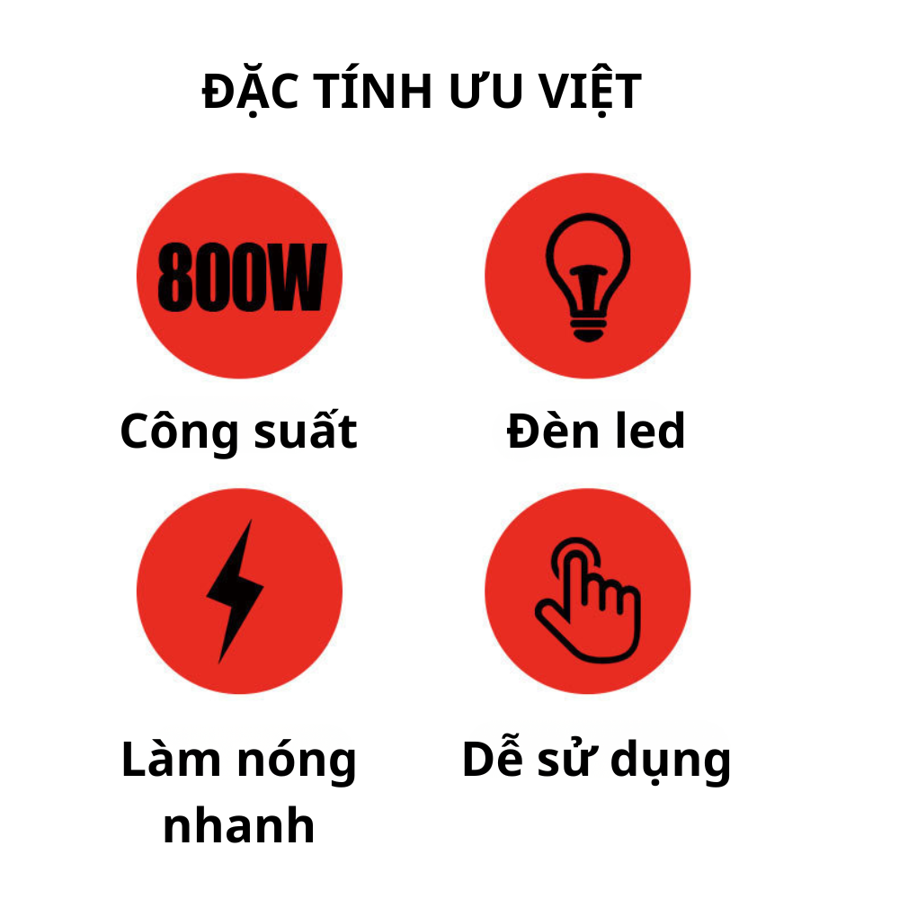 Máy kẹp nướng bánh mì Lumabella LB-58055 đa năng 10IN1, công suất cao 800W, khay nướng chống dính tháo rời, tiện dụng, dễ dùng - DELIYA - HÀNG CHÍNH HÃNG
