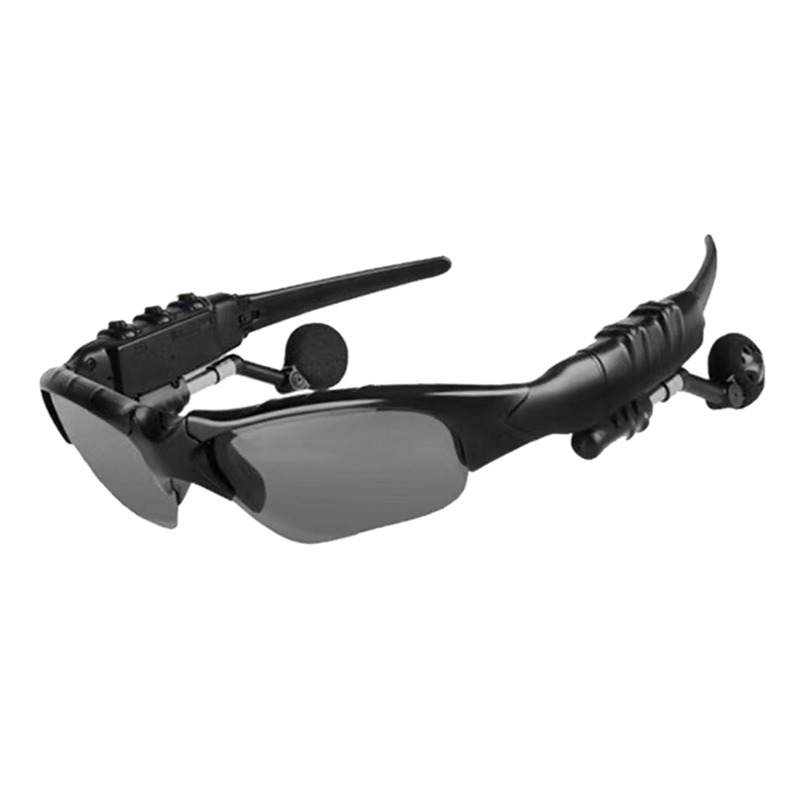Fashion Headphones Sunglasses Built in Mic Stereo Headset Audio Sunglasses