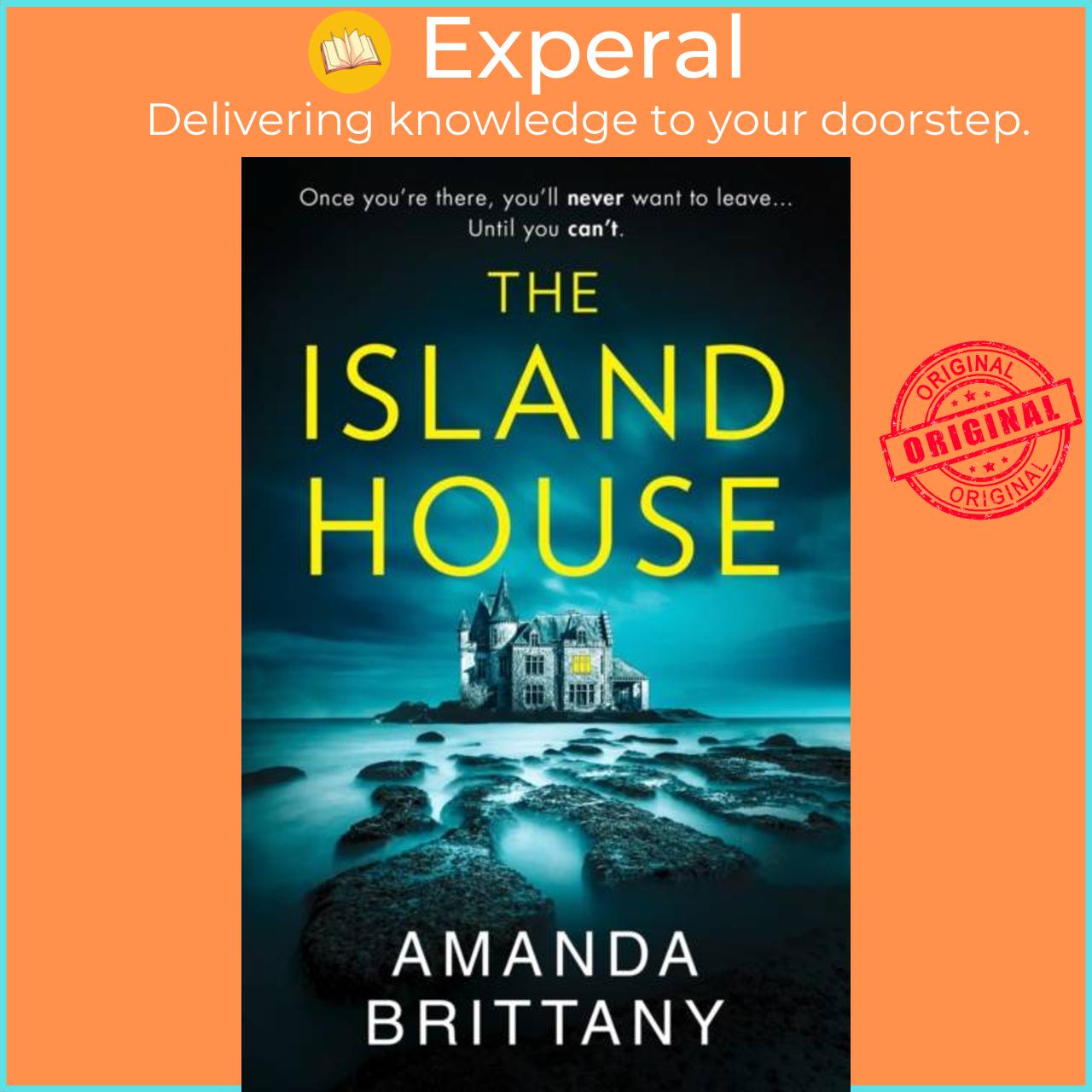 Sách - The Island House by Amanda Brittany (UK edition, paperback)