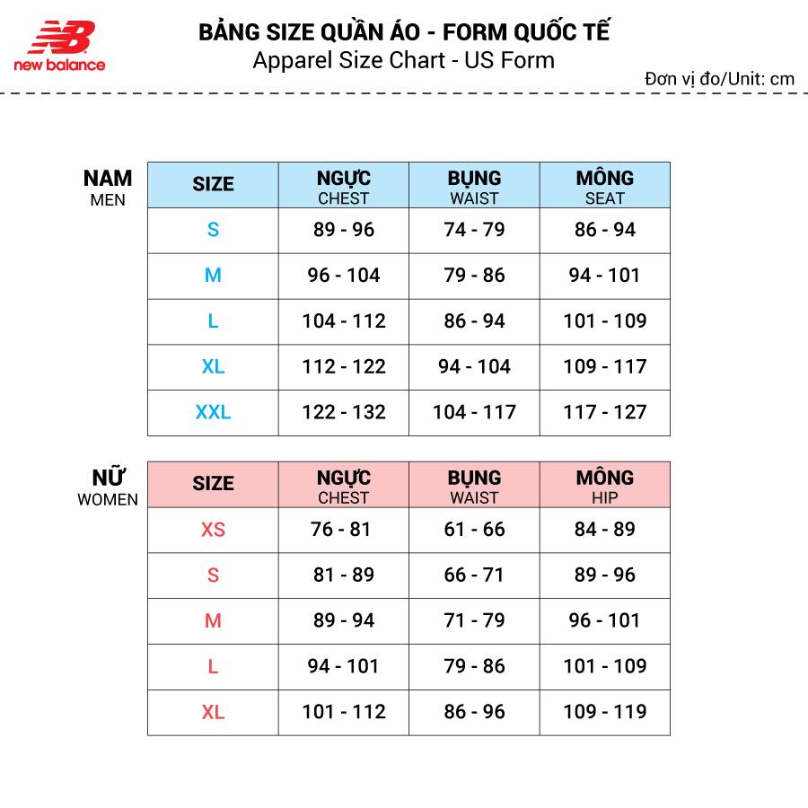 Quần dài thể thao nam New Balance Running S M - MP23287BK (form quốc tế)