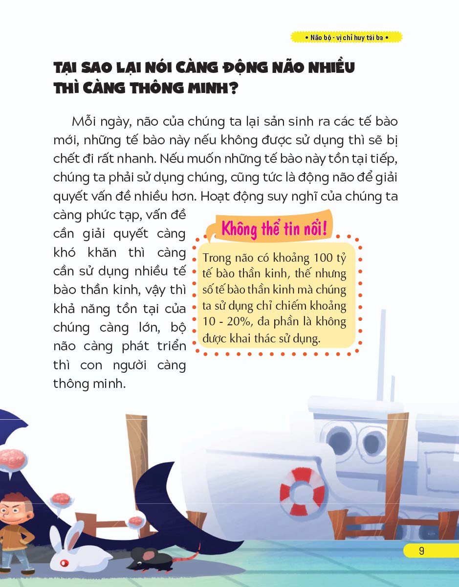 10 Vạn Câu Hỏi Vì Sao - Não Bộ - Vị Chỉ Huy Tài Ba _LL