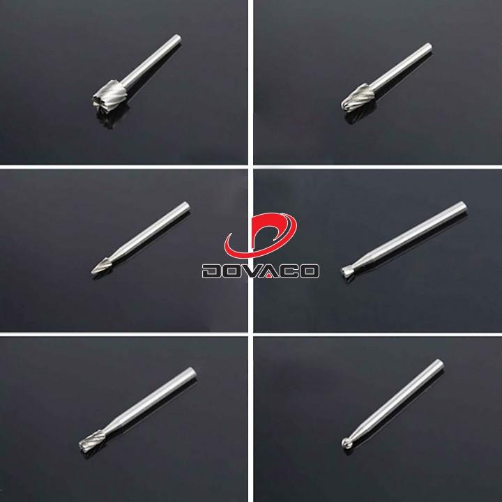 Bộ 6 mũi khắc chạm trổ, mài, làm lũa