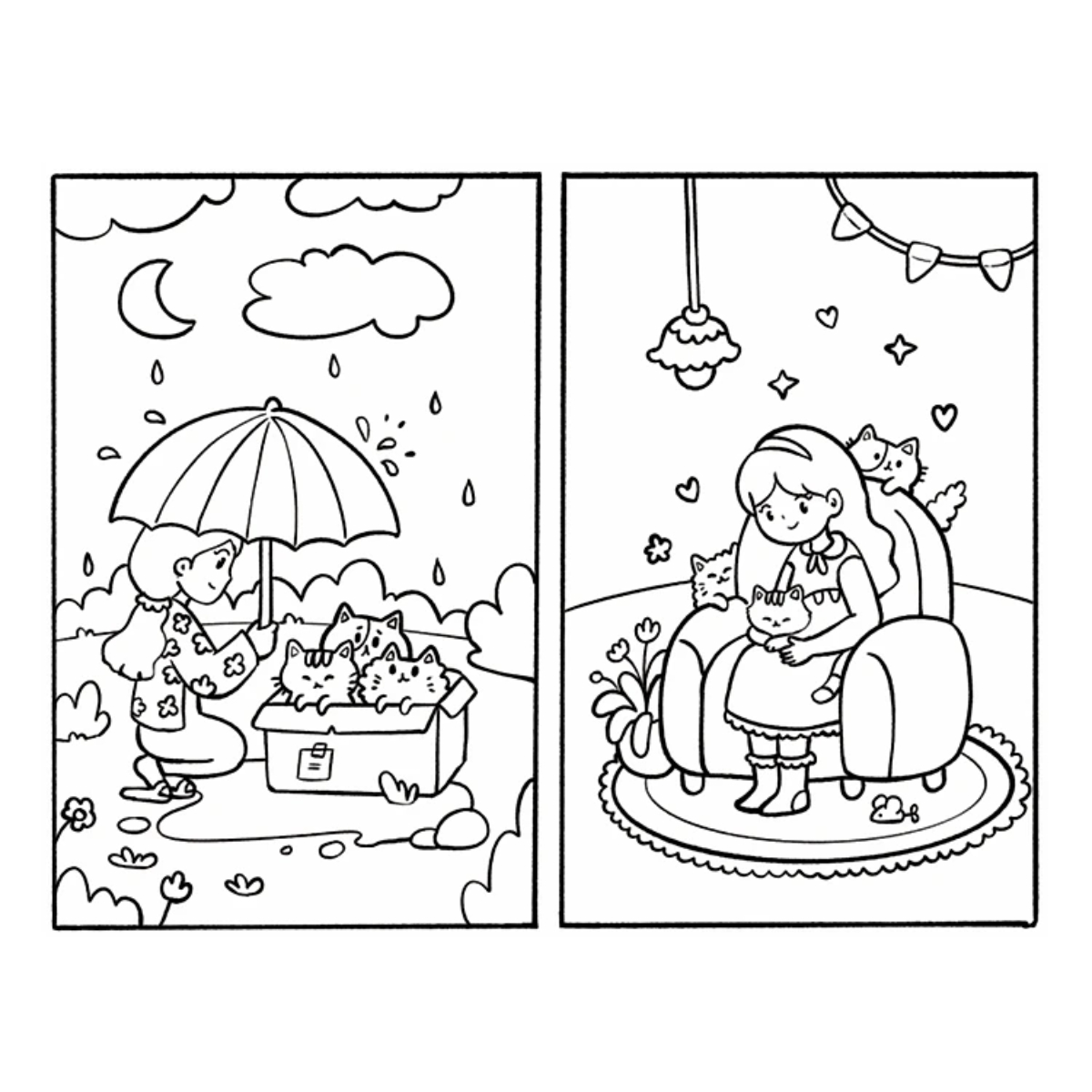 Sách Tô Màu Chữa Lành - Cậu Có Muốn Đi Chữa Lành Cùng Tớ Không ? - VT