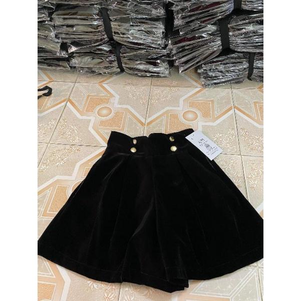 Quần nhung bồng 4 khuy# quần nhung phồng 2 túi