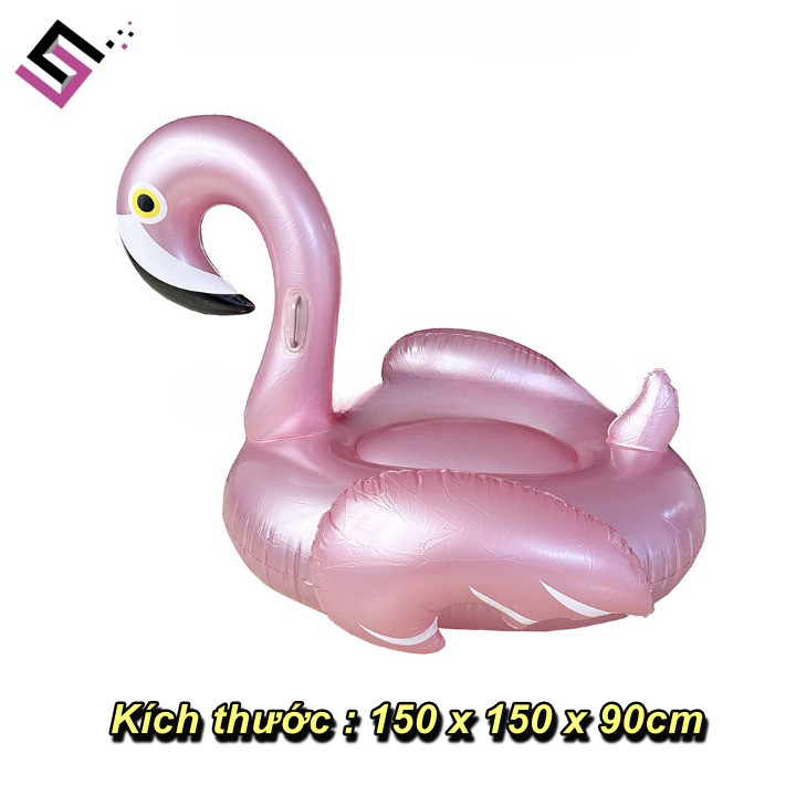 Phao Bơi Hồng Hạc Xinh Xắn Chụp Ảnh Studio Beauty Flamingo - Home and Garden