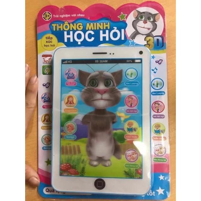 Vỉ Đồ Chơi Ipad Mèo Tom Cat 3D Thông Minh Dùng Pin Có Nhạc - ĐỒ CHƠI CHỢ LỚN 1115( KHÔNG tặng kèm pin)