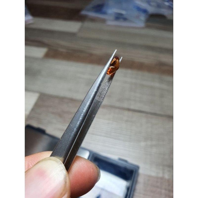 135- L Hạt Hessonite Garnet màu Cam