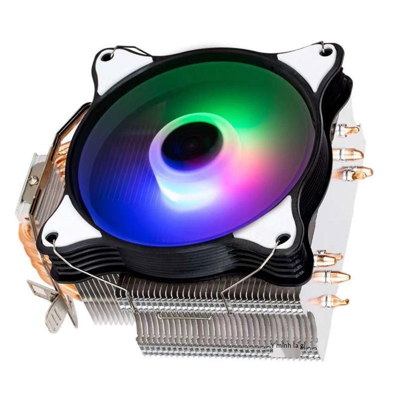 Phong cách mới nhất ống đồng đa nền tảng máy tính CPU quạt tản nhiệt tắt tiếng ống tản nhiệt đa năng