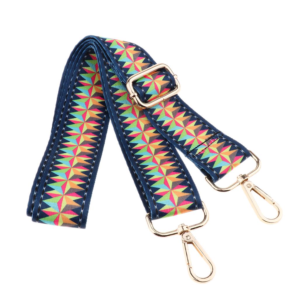 1.5in Wide Purse Strap Replacement Colorful Crossbody Bag Handbag Straps