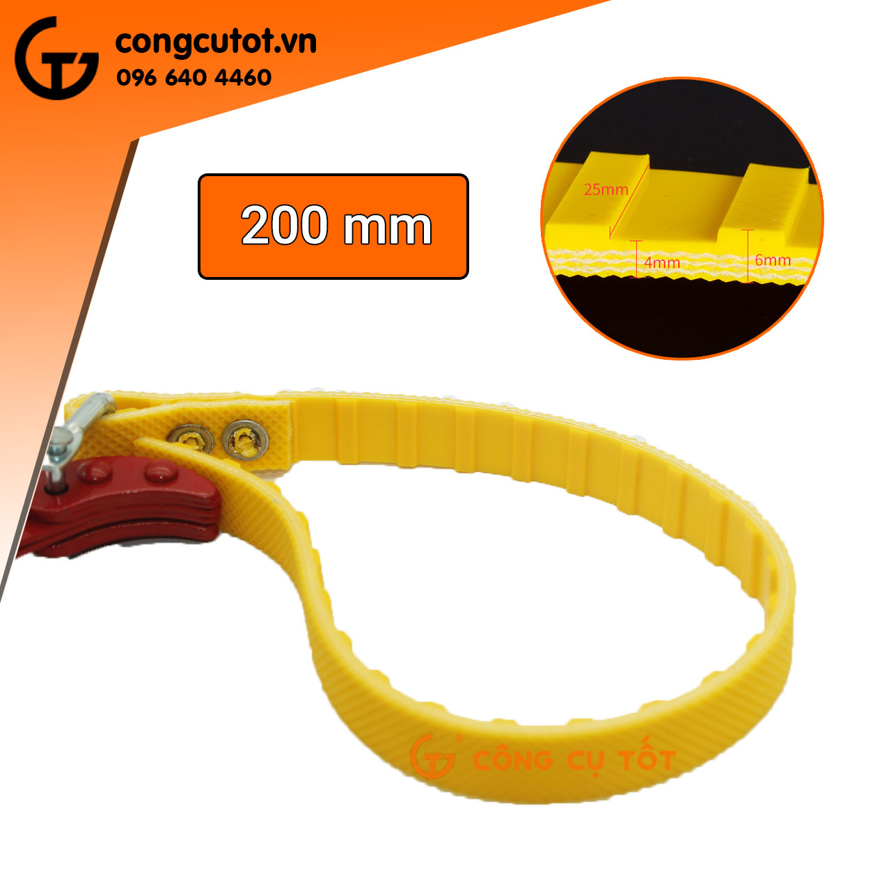 Cảo dây răng 200mm