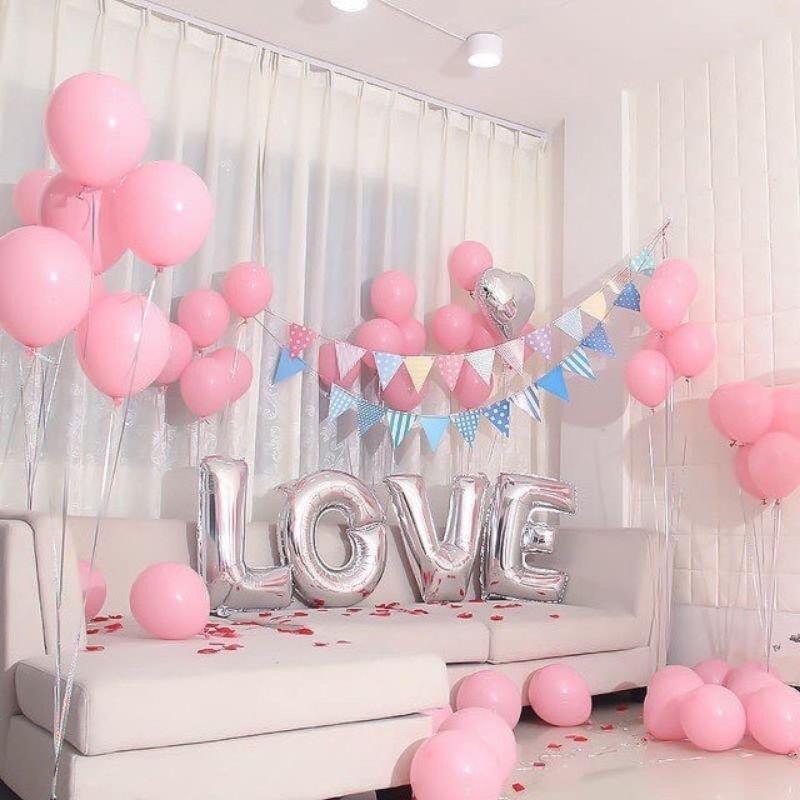 Bóng chữ Love đại 70cm trang trí phòng cưới