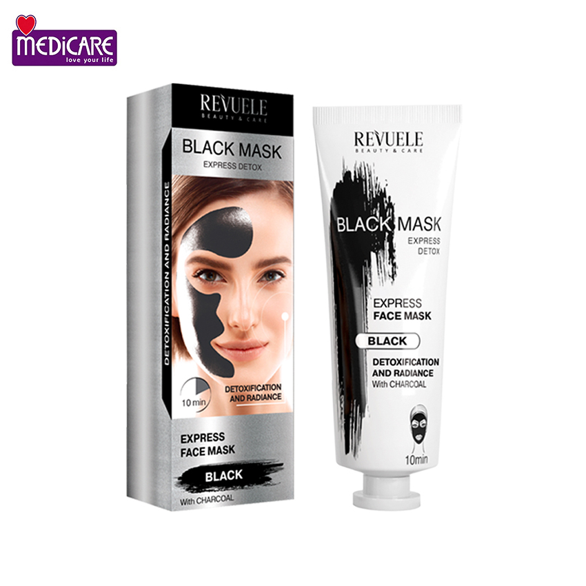 0129961 Mặt nạ REVUELE BLACK MASK EXPRESS DETOX 80ml