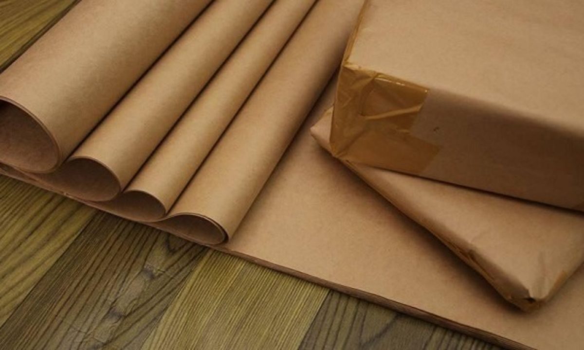 Giấy kraft xi măng 102x73cm định lượng 80gsm bọc hàng hóa, cắt rập may, bao tập, bao vơ gói quà handmade...