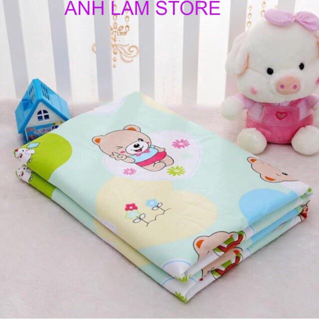 Ga Cotton Chống Thấm Trẻ Em Kích thước 80*120cm