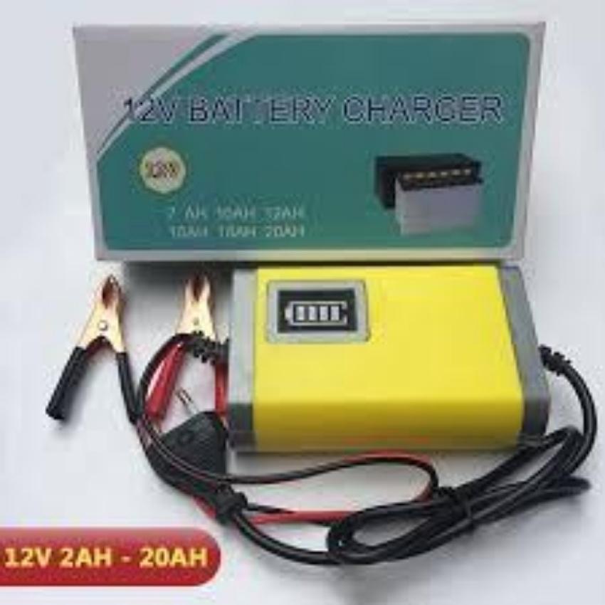 Máy sạc bình ác quy ,Kich Binh Ac Quy, Sạc Acquy 12V Nguồn Xung ổn Định , May kich dien ,Máy quạt bình ắc quy