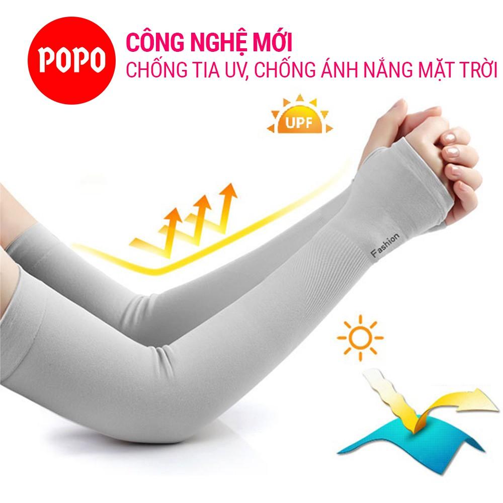 Bao tay chống nắng SPORTY loại dày chống tia UV chất vải làm mát có giãn 4 chiều