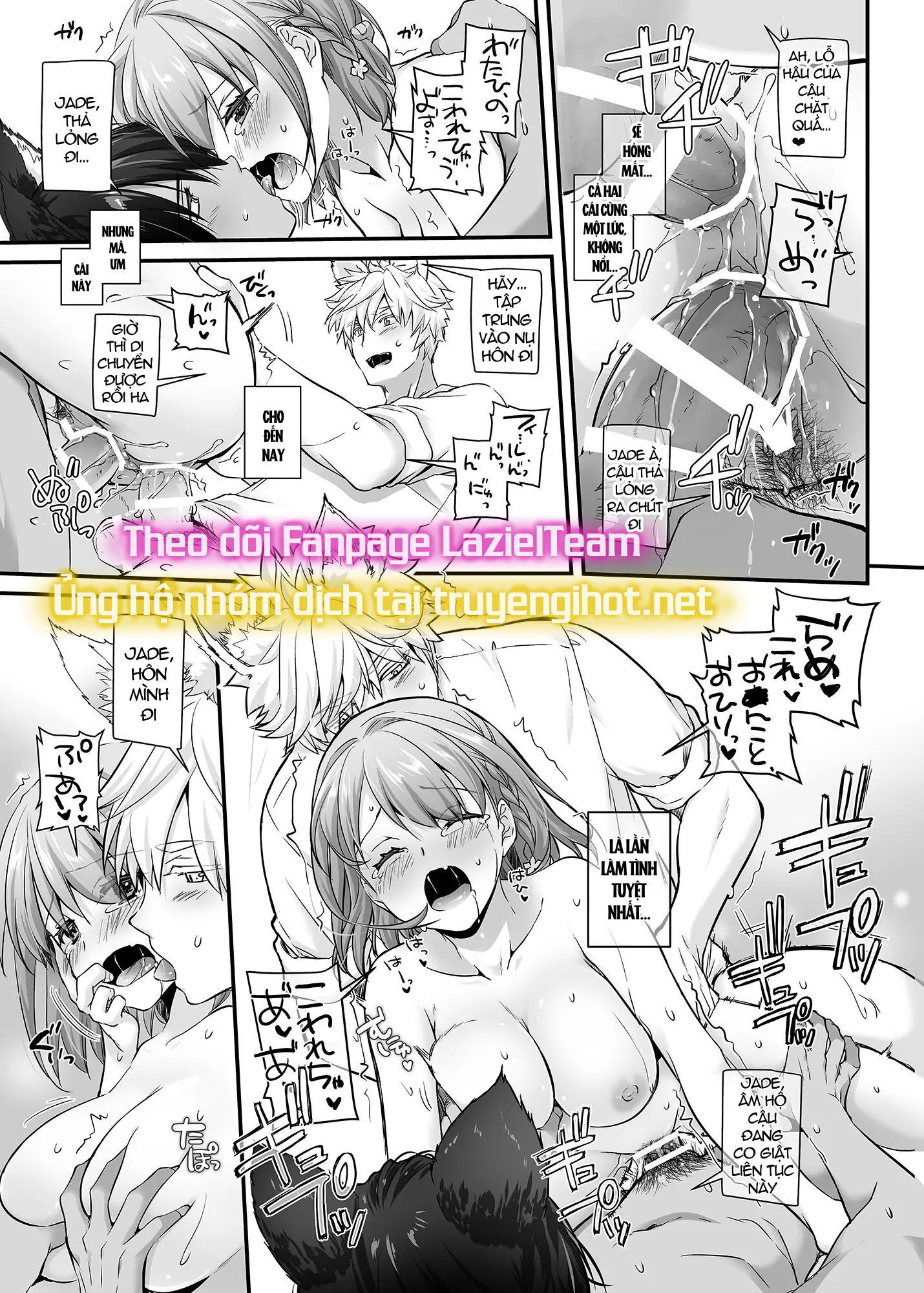 [21+] hai chàng trai cao lớn với đôi tai thú đã yêu tôi ở một thế giới khác chapter 2.2 5