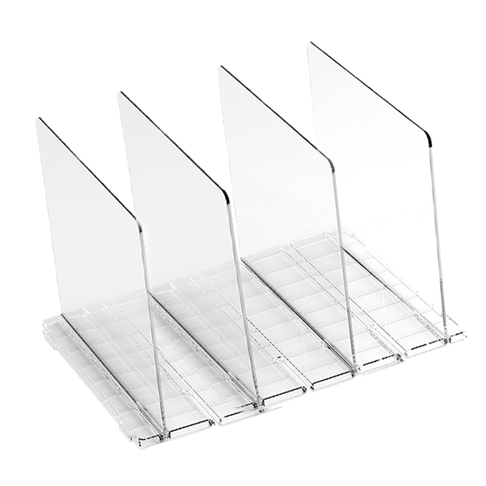 Closet Shelf Dividers Partition Practical Smooth Edges Closets Shelf Separator for Bookcases