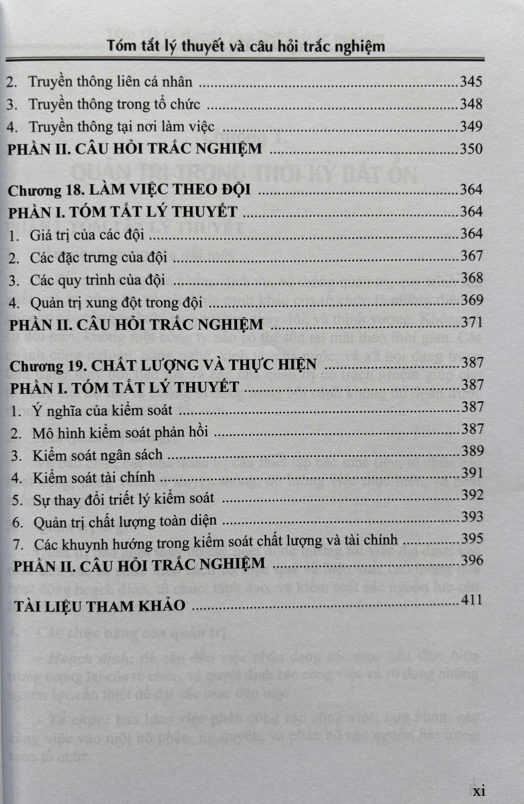 Quản Trị Học - Tóm Tắt Lý Thuyết Và Câu Hỏi Trắc Nghiệm
