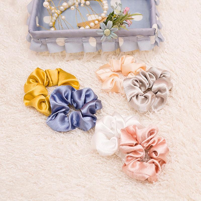 Dây buộc tóc nữ scrunchies phụ kiện tóc nữ ngọt ngào đáng yêu - Store.Vanshop PK0002