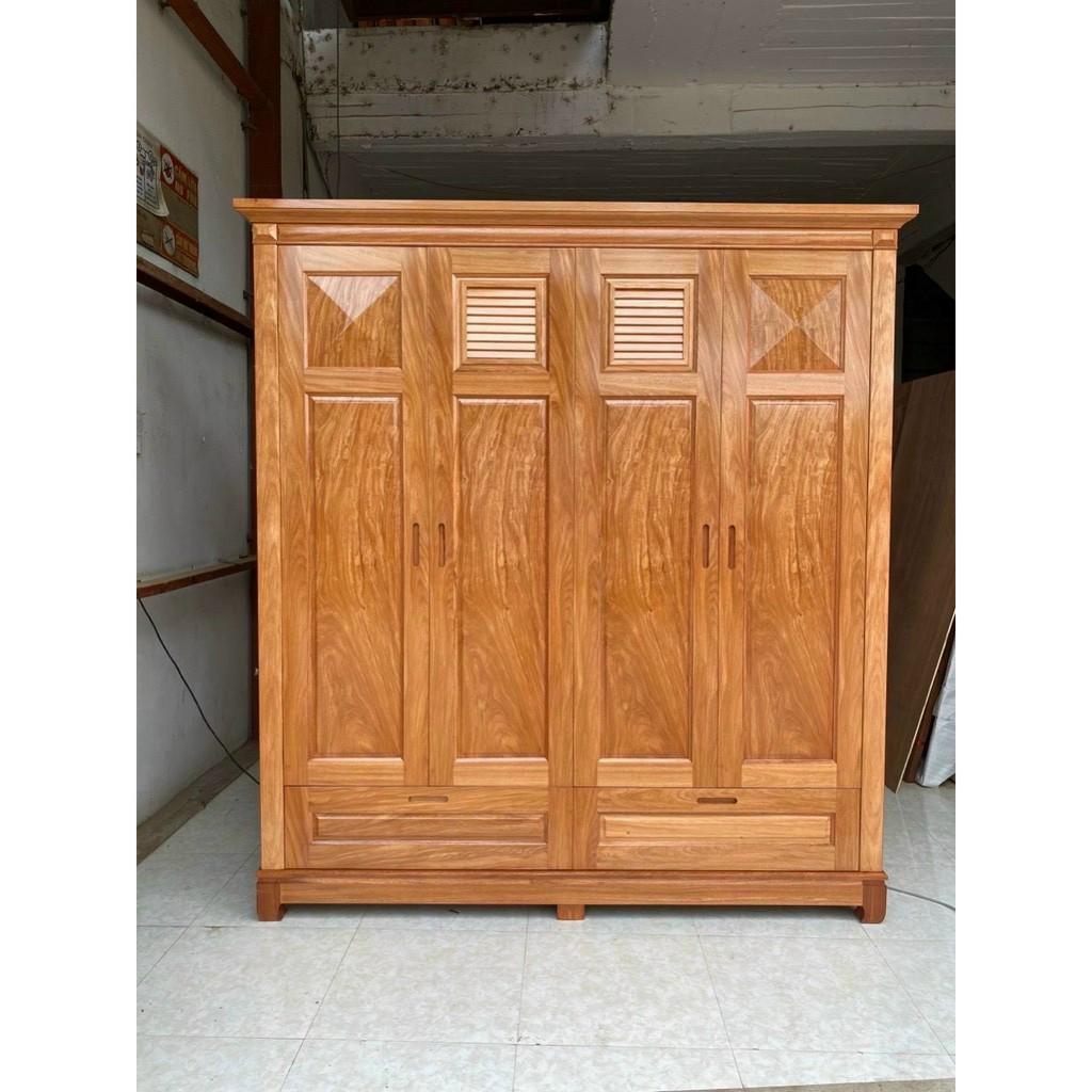 Tủ quần áo Đinh Hương 4 cánh