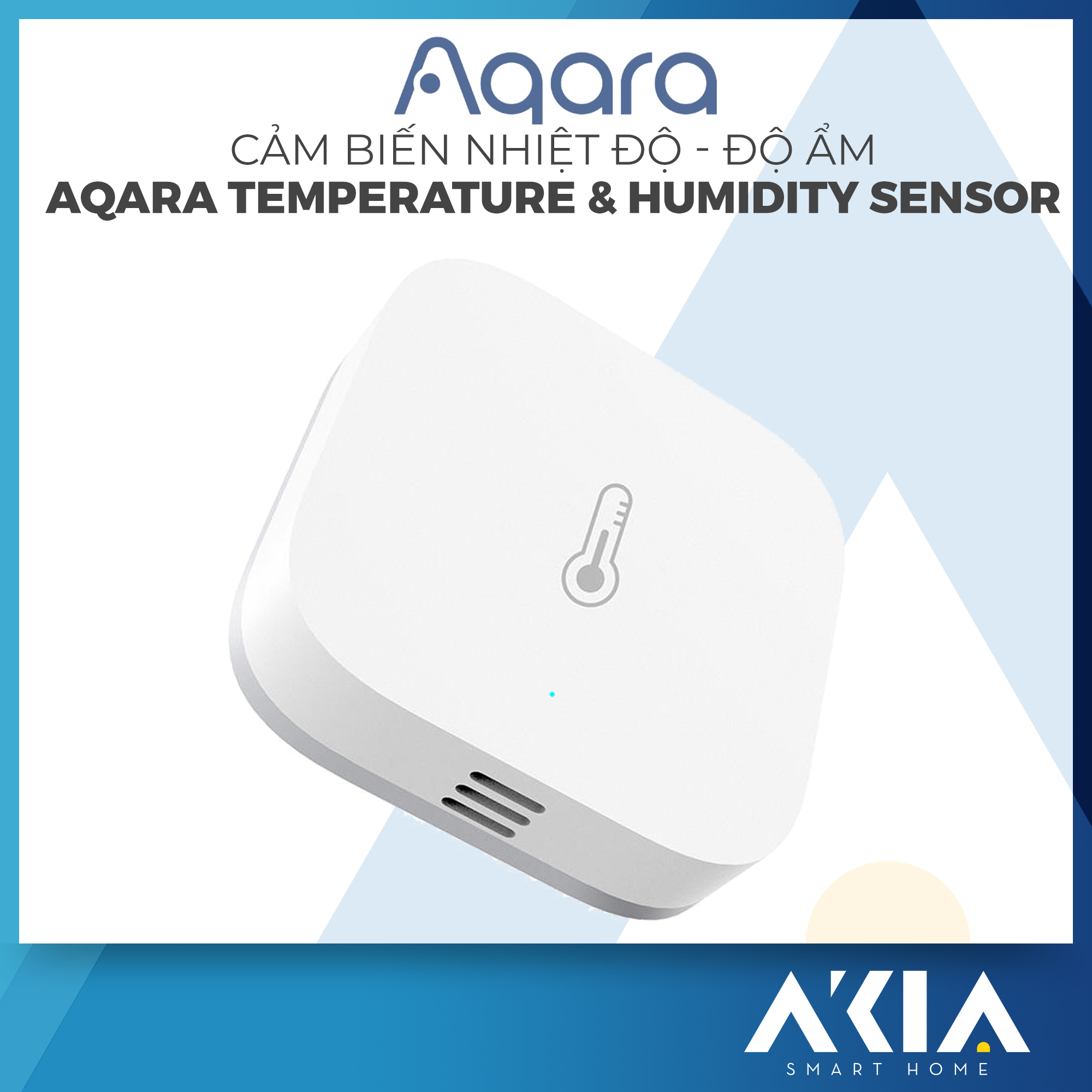 Cảm biến nhiệt độ và độ ẩm Aqara temperature and humidity sensor WSDCGQ11LM