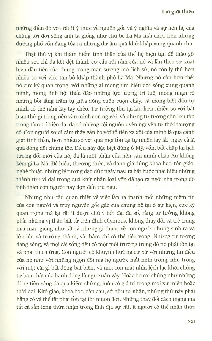 Tinh Thần Hiện Đại - Lịch Sử Hình Thành Và Phát Triển