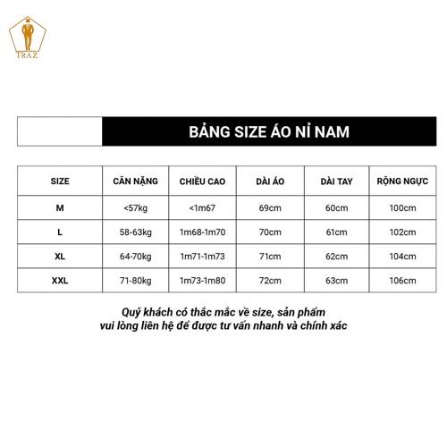 Áo Nỉ LEN Nam TRAZ Thời Trang Trẻ Trung Chất Vải Co Dãn