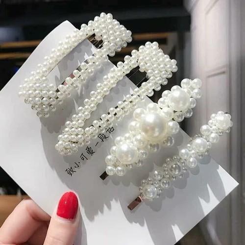 Kẹp Tóc Trend Đính Hạt Sang Chảnh
