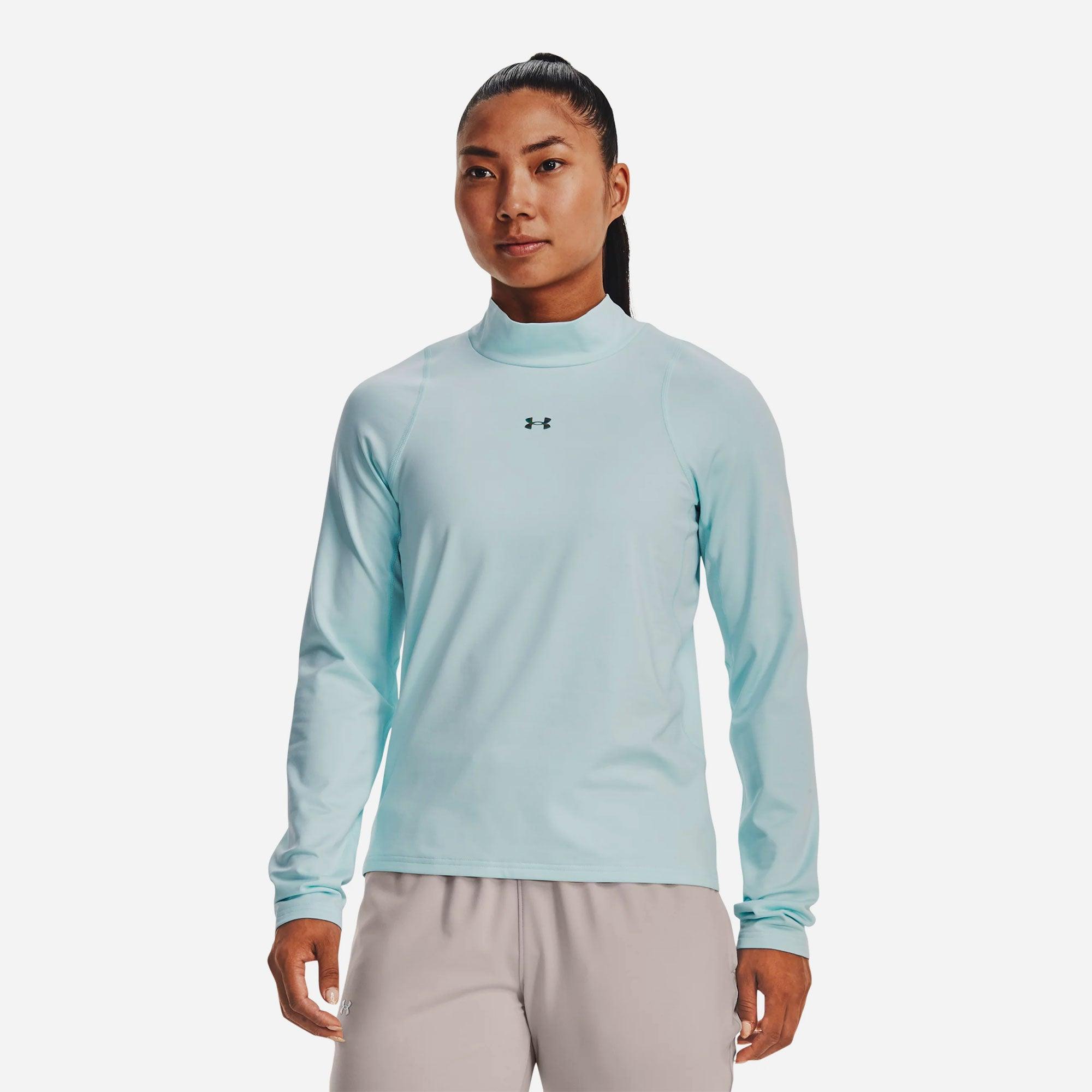 Áo tay dài thể thao nữ Under Armour Roll Neck Ls Top Wntr - 1374523-469