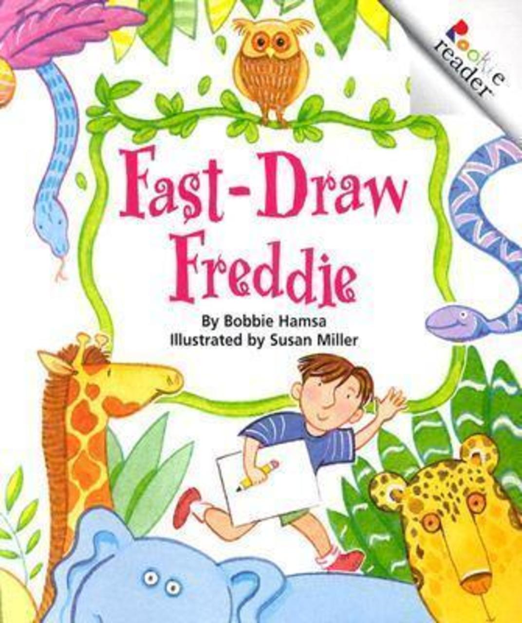 Sách - Fast-Draw Freddie (Revised Edition) (Rookie Reader) by Bobbie Hamsa (US edition, paperback)